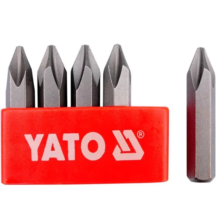 в продажу Набір біт хрестових PH2 Yato YT-2810 - фото 3