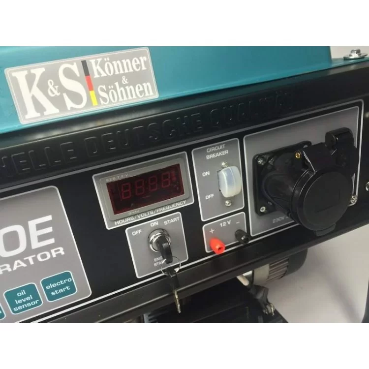 Бензиновый генератор Konner & Sohnen KS 7000E інструкція - картинка 6