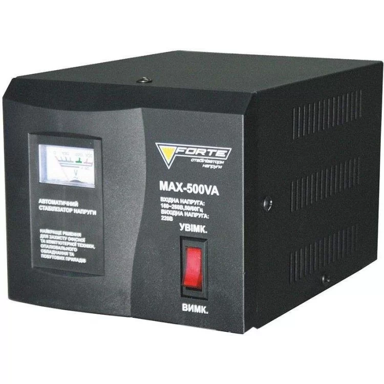 Стабилизатор релейный FORTE MAX-500VA