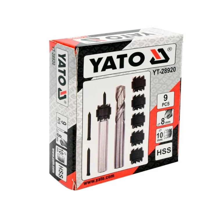 продаємо Набор для высверливания точечной сварки Yato YT-28920 в Україні - фото 4