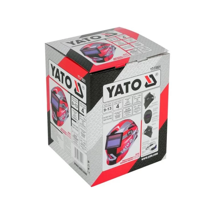 Профессиональная сварочная маска хамелеон Yato YT-73921 отзывы - изображение 5