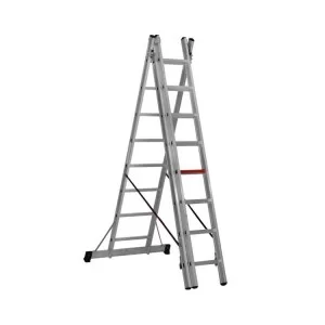 Трехсекционная лестница-стремянка VIRASTAR 3x8 (TS175)