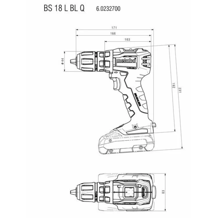 Аккумуляторный шуруповерт Metabo BS 18 L BL Q (602327500) відгуки - зображення 5