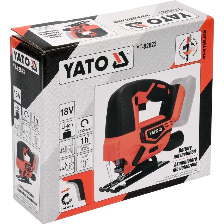 продаємо Лобзик аккумуляторный Yato YT-82823 в Україні - фото 4
