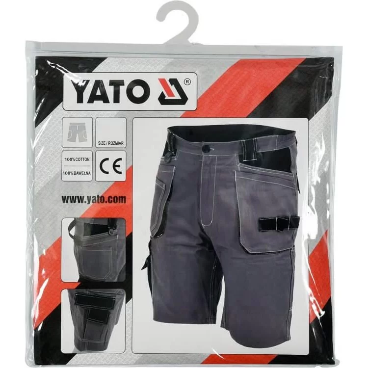 в продажу Шорти робочі Yato, розмір XXL, 100% бавовна - YT-80940 - фото 3