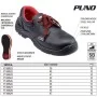Туфли рабочие кожаные с полиуретановой подошвой "PUNO", разм. 41 YATO - YT-80523