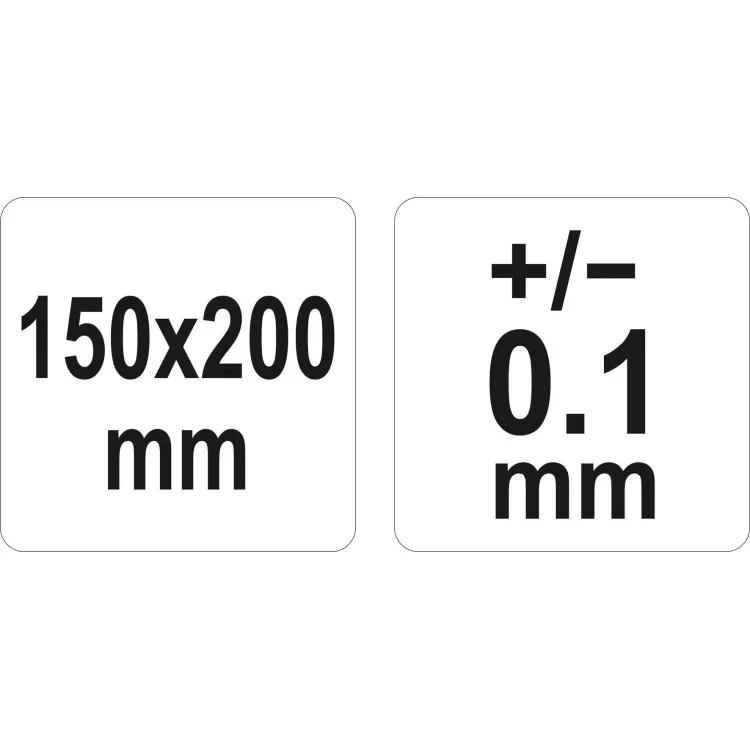 Угломер - транспортир с линейкой; 150 х 250 мм, диапазоны: угол 0 - 180°, расстояние 0 - 200 мм YATO - YT-72141 отзывы - изображение 5