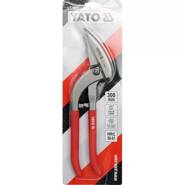 Ножницы по металлу, левые, длина 300 мм YATO - YT-1902 ціна 1 600грн - фотографія 2