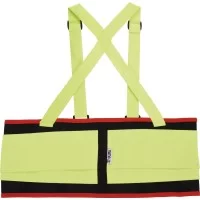 Пояс для поддержки спины эластичный с увеличенной видимостью (зеленый), 137 х 20 см, размер XXL Yato - YT-742421