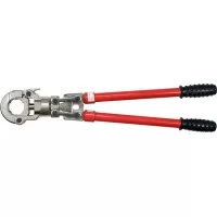 Пресс-клещи для обжима разъемов на металлопластиковых трубах, с телескоп. ручками, длина 57 - 80 см для труб диам. 16 - 32 мм, с 9 вставками Yato - YT-21735